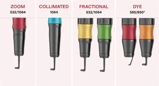 Choose the handpiece.