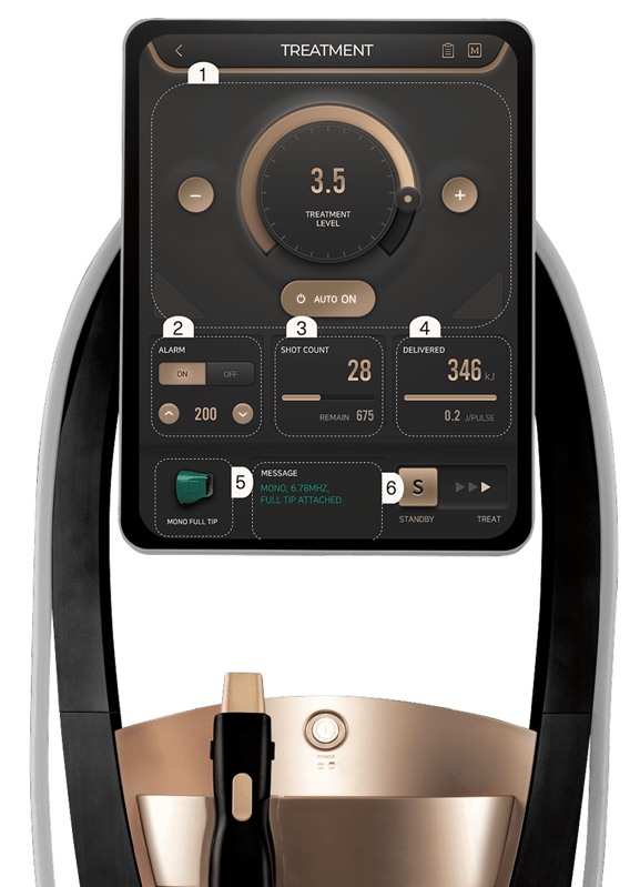 Density by Jeisys' User-Friendly Interface (GUI) | Dual-Mode Monopolar & Bipolar RF Treatment Device | Advanced Energy-Based RF Treatment For Providers to Enhance Patient Satisfaction