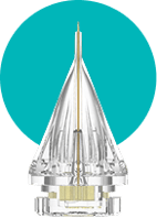 Potenza Single Tip needle - precision RF microneedling for blemish treatment