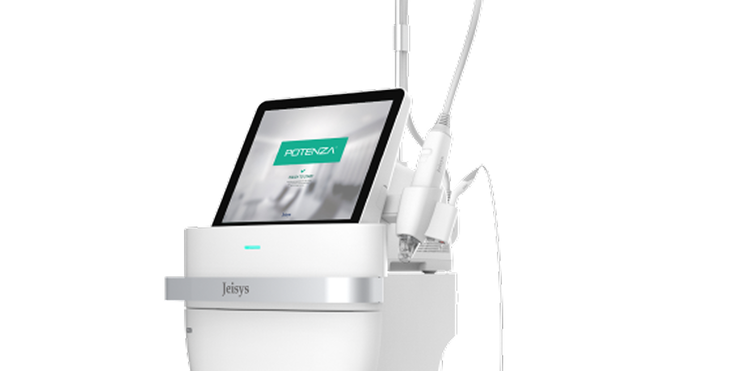 Potenza RF microneedling device by Jeisys - request a demo for your practice